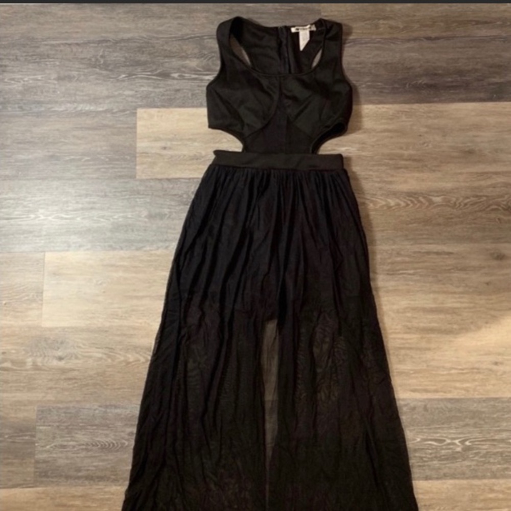 Cut out Mystic maxi romper prom/wedding/party